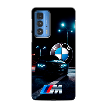 Силиконовый чехол на Motorola Edge 20 Pro с принтом БМВ BMW