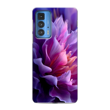 Силиконовый чехол на Motorola Edge 20 Pro с принтом женский цветы Силиконовый чехол на Motorola Edge 20 Pro с принтом женский цветы