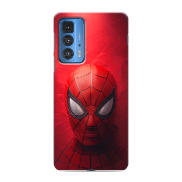 Силиконовый чехол на Motorola Edge 20 Pro с принтом Spiderman Человек паук Силиконовый чехол на Motorola Edge 20 Pro с принтом Spiderman Человек паук