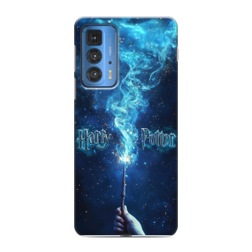 Силиконовый чехол на Motorola Edge 20 Pro с принтом Harry Potter Гарри Поттер