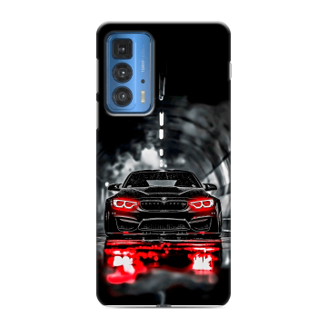 Силиконовый чехол на Motorola Edge 20 Pro с принтом BMW БМВ