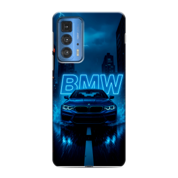 Силиконовый чехол на Motorola Edge 20 Pro с принтом BMW БМВ Силиконовый чехол на Motorola Edge 20 Pro с принтом BMW БМВ