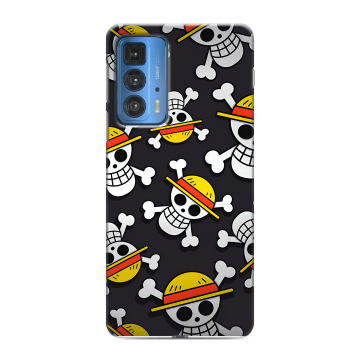 Силиконовый чехол на Motorola Edge 20 Pro с принтом One Piece Ван Пис
