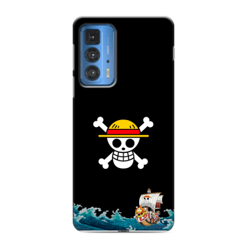 Силиконовый чехол на Motorola Edge 20 Pro с принтом One Piece Ван Пис