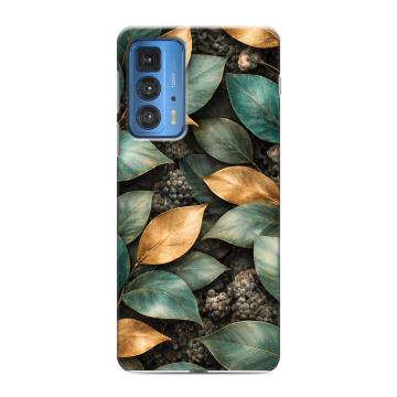 Силиконовый чехол на Motorola Edge 20 Pro с принтом женский