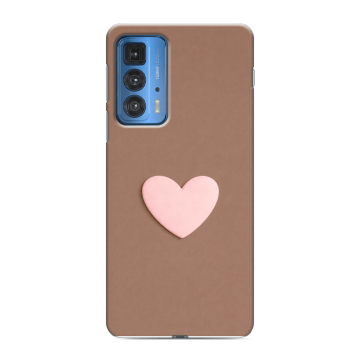 Силиконовый чехол на Motorola Edge 20 Pro с принтом женский