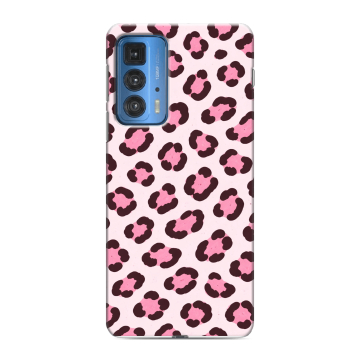 Силиконовый чехол на Motorola Edge 20 Pro с принтом для девочек