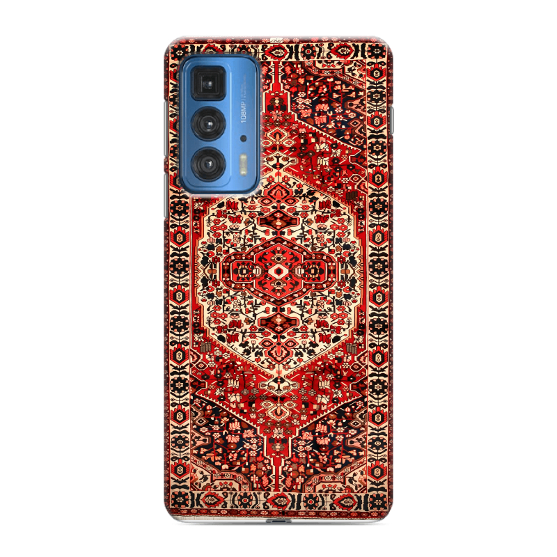 Силиконовый противоударный чехол на Motorola Edge 20 Pro с принтом Ковер Силиконовый противоударный чехол на Motorola Edge 20 Pro с принтом Ковер