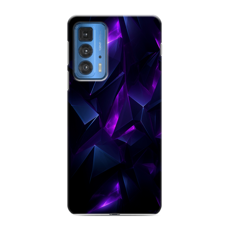Силиконовый противоударный чехол на Motorola Edge 20 Pro с принтом Абстракиция Силиконовый противоударный чехол на Motorola Edge 20 Pro с принтом Абстракиция