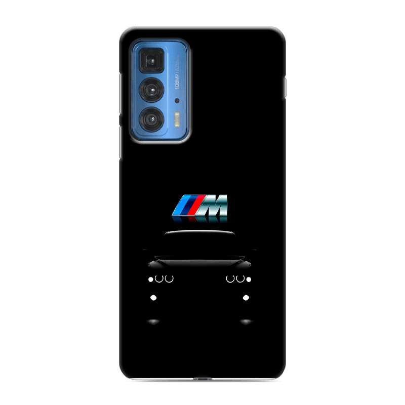 Силиконовый чехол на Motorola Edge 20 Pro с принтом БМВ BMW Силиконовый чехол на Motorola Edge 20 Pro с принтом БМВ BMW