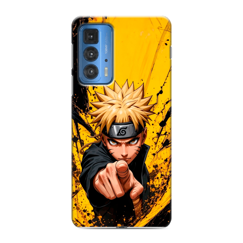 Силиконовый чехол на Motorola Edge 20 Pro с принтом Naruto Наруто Силиконовый чехол на Motorola Edge 20 Pro с принтом Naruto Наруто