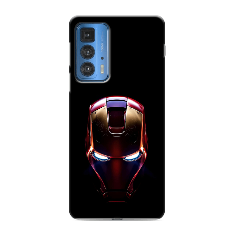 Силиконовый чехол на Motorola Edge 20 Pro с принтом IronMan Железный человек Силиконовый чехол на Motorola Edge 20 Pro с принтом IronMan Железный человек