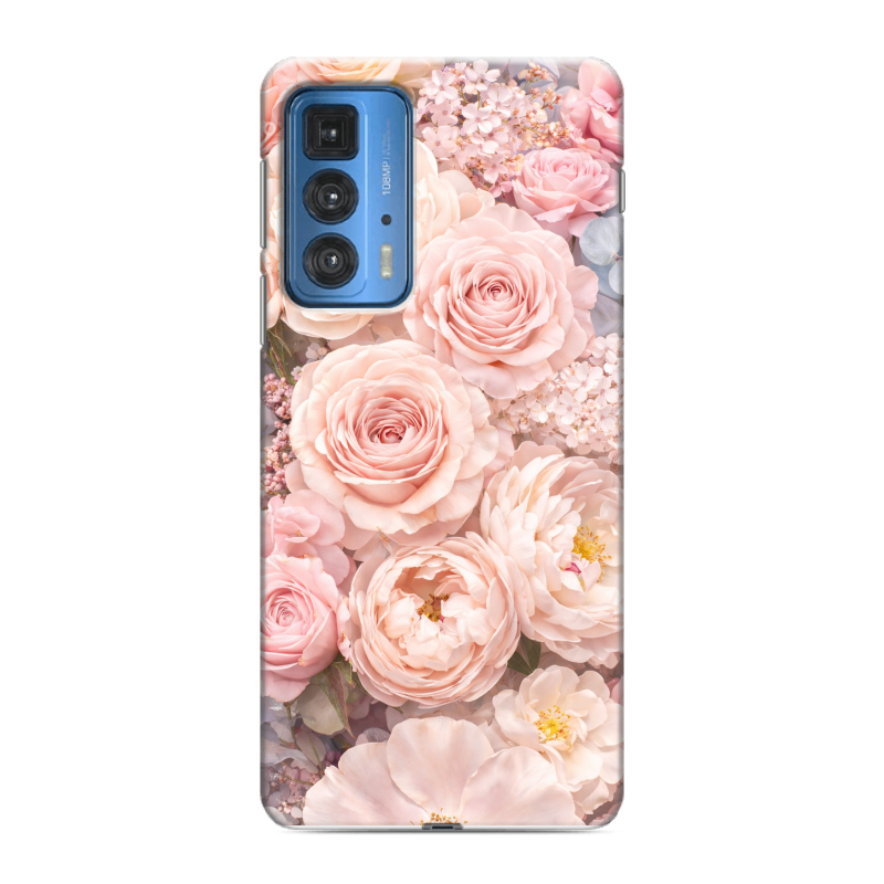 Силиконовый чехол на Motorola Edge 20 Pro с принтом женский Силиконовый чехол на Motorola Edge 20 Pro с принтом женский
