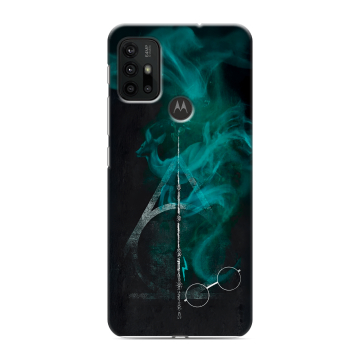Силиконовый чехол на Motorola Moto G30 с принтом Гарри Поттер Harry Potter