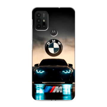 Силиконовый чехол на Motorola Moto G30 с принтом БМВ BMW Силиконовый чехол на Motorola Moto G30 с принтом БМВ BMW