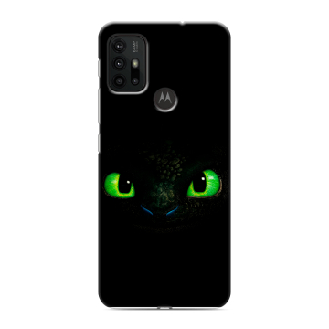 Силиконовый чехол на Motorola Moto G30 с принтом Как приручить дракона