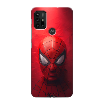 Силиконовый чехол на Motorola Moto G30 с принтом Spiderman Человек паук