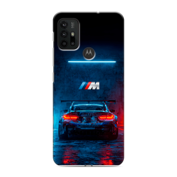 Силиконовый чехол на Motorola Moto G30 с принтом BMW БМВ
