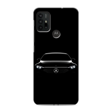 Силиконовый чехол на Motorola Moto G30 с принтом Mercedes Мерседес