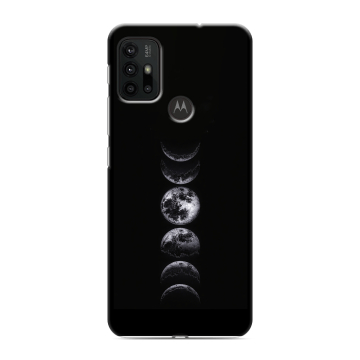 Силиконовый чехол на Motorola Moto G30 с принтом женский