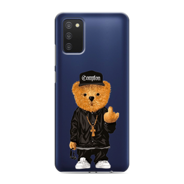 Силиконовый чехол на Samsung Galaxy A03s с принтом Мишка Силиконовый чехол на Samsung Galaxy A03s с принтом Мишка