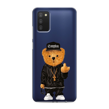 Силиконовый чехол на Samsung Galaxy A03s с принтом Плюшевый медведь Силиконовый чехол на Samsung Galaxy A03s с принтом Плюшевый медведь