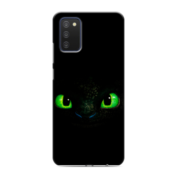 Силиконовый чехол на Samsung Galaxy A03s с принтом Как приручить дракона
