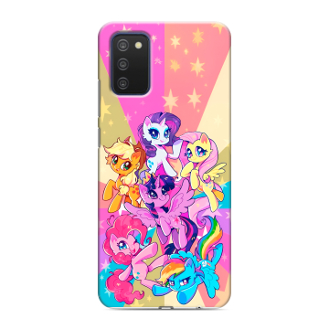 Силиконовый чехол на Samsung Galaxy A03s с принтом My little pony Дружба чудо