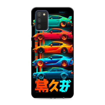 Силиконовый чехол на Samsung Galaxy A03s с принтом машины тачки Силиконовый чехол на Samsung Galaxy A03s с принтом машины тачки