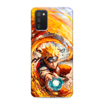 Силиконовый чехол на Samsung Galaxy A03s с принтом Аниме Наруто Naruto