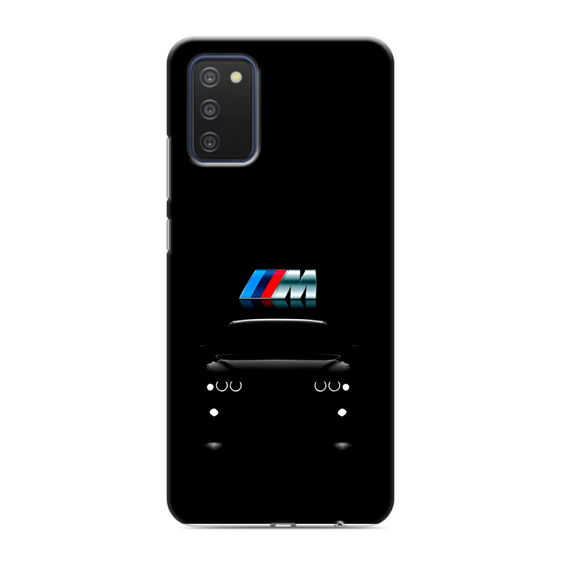 Силиконовый противоударный чехол на Samsung Galaxy A03s с принтом БМВ BMW Силиконовый противоударный чехол на Samsung Galaxy A03s с принтом БМВ BMW