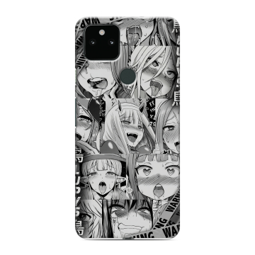 Силиконовый чехол на Google Pixel 5a 5G с принтом Ahegao Ахегао Аниме Силиконовый чехол на Google Pixel 5a 5G с принтом Ahegao Ахегао Аниме