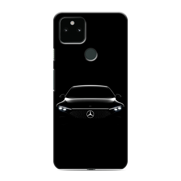 Силиконовый чехол на Google Pixel 5a 5G с принтом Mercedes Мерседес