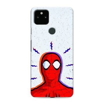Силиконовый чехол на Google Pixel 5a 5G с принтом Spiderman Человек паук Силиконовый чехол на Google Pixel 5a 5G с принтом Spiderman Человек паук