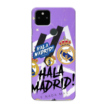 Силиконовый чехол на Google Pixel 5a 5G с принтом Real Madrid Реал Мадрид