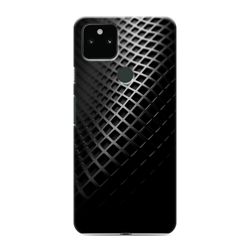 Силиконовый чехол на Google Pixel 5a 5G с принтом Текстура металла Силиконовый чехол на Google Pixel 5a 5G с принтом Текстура металла