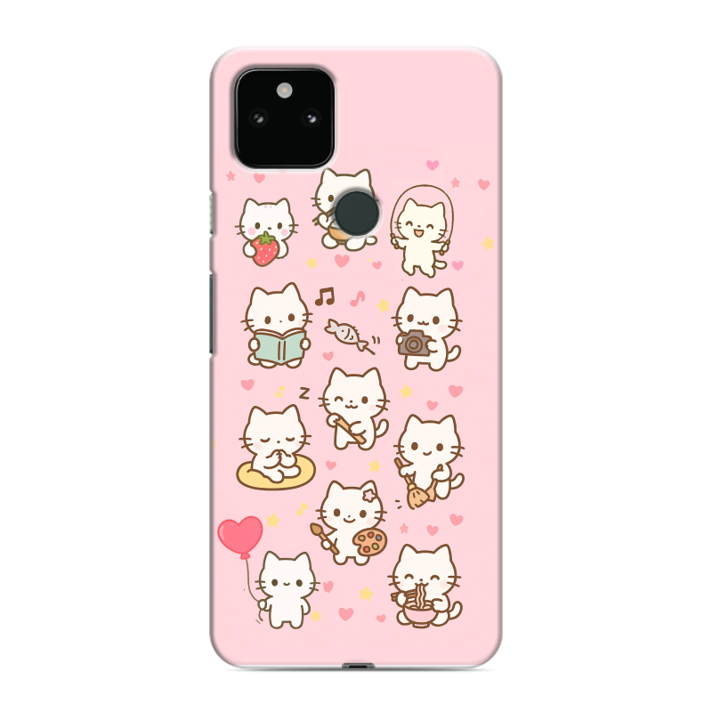 Силиконовый чехол на Google Pixel 5a 5G с принтом Hello Kitty Хелоу Кити Силиконовый чехол на Google Pixel 5a 5G с принтом Hello Kitty Хелоу Кити