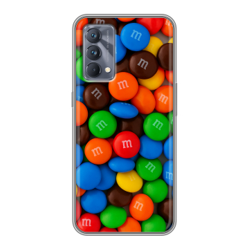 Силиконовый чехол на Realme GT Master Edition с принтом Конфеты Силиконовый чехол на Realme GT Master Edition с принтом Конфеты