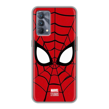 Силиконовый чехол на Realme GT Master Edition с принтом человек паук spiderman Силиконовый чехол на Realme GT Master Edition с принтом человек паук spiderman