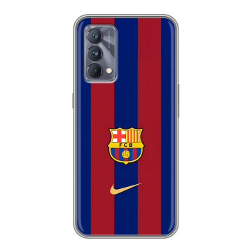 Силиконовый чехол на Realme GT Master Edition с принтом Барселона Barcelona Силиконовый чехол на Realme GT Master Edition с принтом Барселона Barcelona