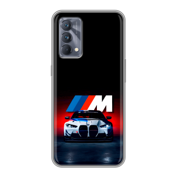 Силиконовый чехол на Realme GT Master Edition с принтом БМВ BMW Силиконовый чехол на Realme GT Master Edition с принтом БМВ BMW