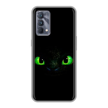 Силиконовый чехол на Realme GT Master Edition с принтом Как приручить дракона Силиконовый чехол на Realme GT Master Edition с принтом Как приручить дракона