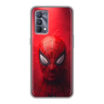Силиконовый чехол на Realme GT Master Edition с принтом Spiderman Человек паук Силиконовый чехол на Realme GT Master Edition с принтом Spiderman Человек паук