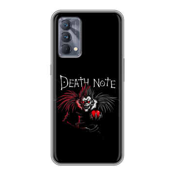 Силиконовый чехол на Realme GT Master Edition с принтом Death note Тетрадь смерти Силиконовый чехол на Realme GT Master Edition с принтом Death note Тетрадь смерти