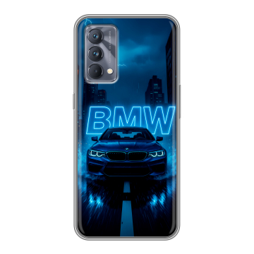 Силиконовый чехол на Realme GT Master Edition с принтом BMW БМВ Силиконовый чехол на Realme GT Master Edition с принтом BMW БМВ