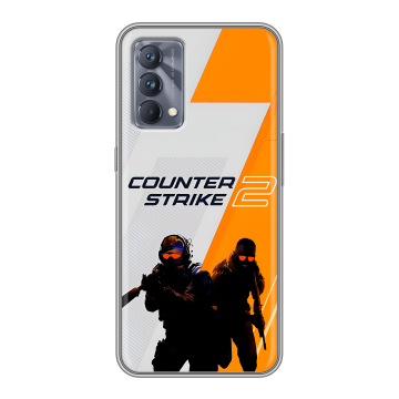 Силиконовый чехол на Realme GT Master Edition с принтом Counter Strike Силиконовый чехол на Realme GT Master Edition с принтом Counter Strike
