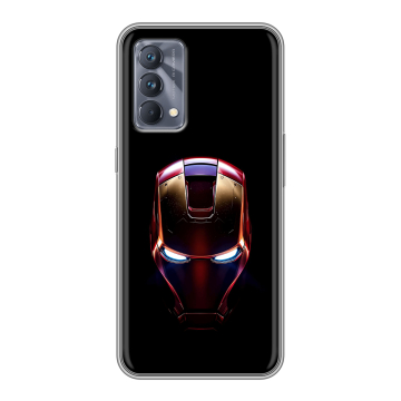 Силиконовый чехол на Realme GT Master Edition с принтом IronMan Железный человек Силиконовый чехол на Realme GT Master Edition с принтом IronMan Железный человек