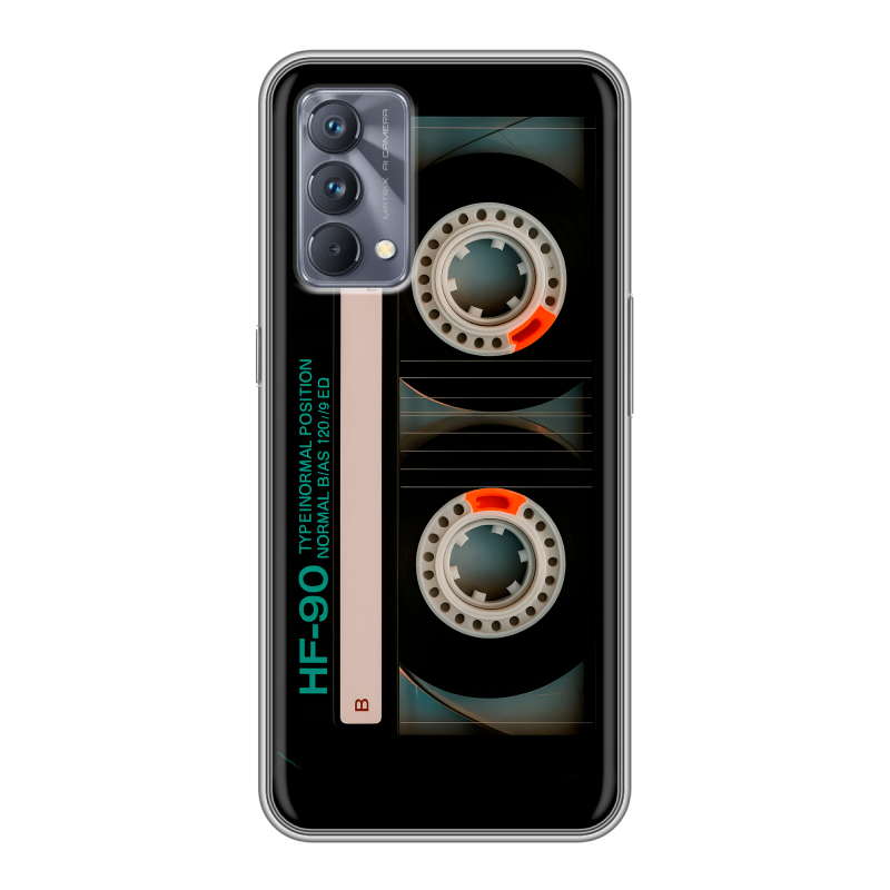 Силиконовый чехол на Realme GT Master Edition с принтом Кассета Силиконовый чехол на Realme GT Master Edition с принтом Кассета