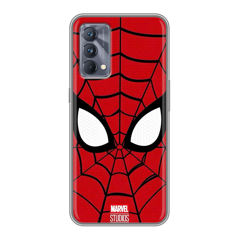Силиконовый чехол на Realme GT Master Edition с принтом человек паук spiderman Силиконовый чехол на Realme GT Master Edition с принтом человек паук spiderman