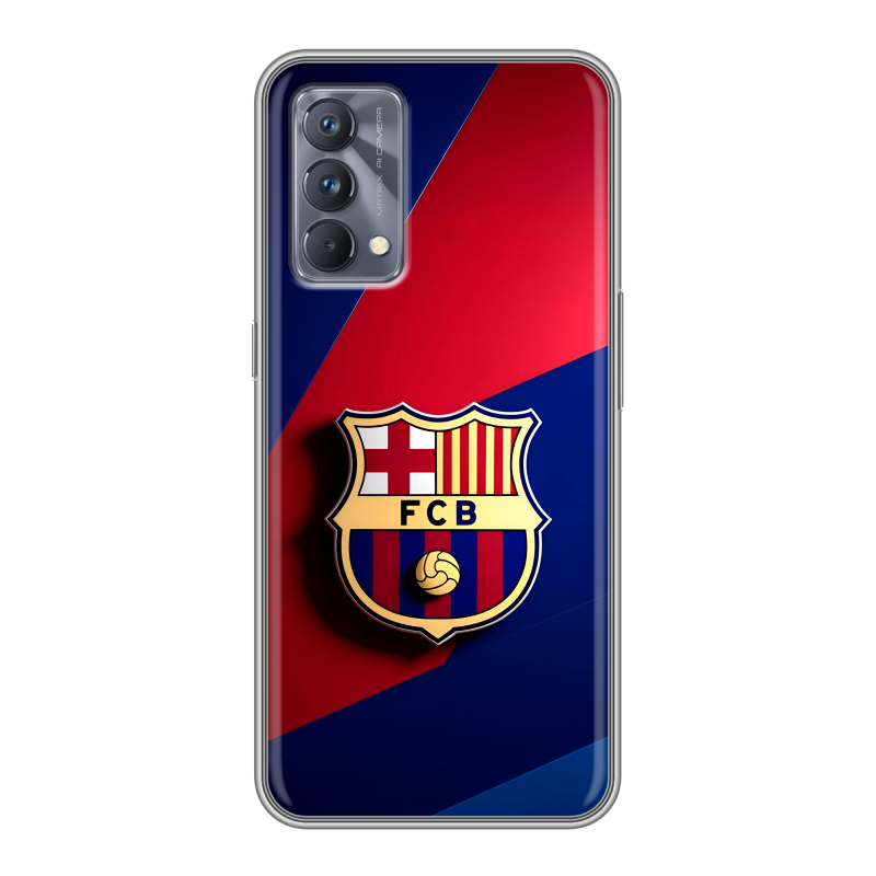 Силиконовый чехол на Realme GT Master Edition с принтом Барселона Barcelona Силиконовый чехол на Realme GT Master Edition с принтом Барселона Barcelona